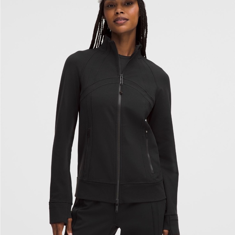 lululemon athletica Black Full‑Zip Bomber Jacket